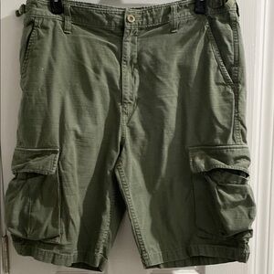 Men's. Vans  Green Cargo Shorts